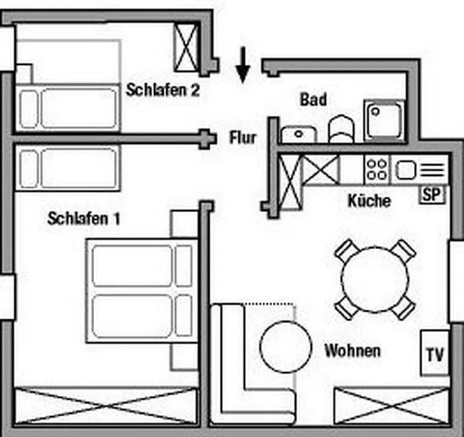 Apartment Ferienwohnungen Lindleshof Leinach