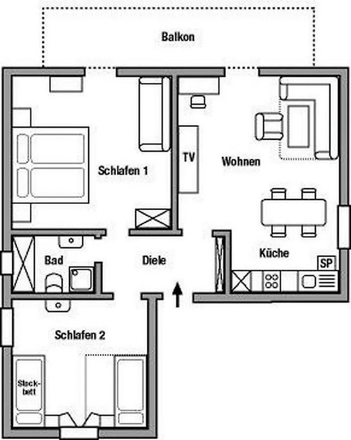Apartment Ferienwohnungen Lindleshof Leinach Germany